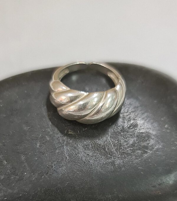 טבעת waves כסף