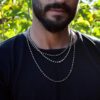 ⁦שרשרת דיסקית עבה⁩ – תמונה ⁦3⁩