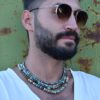 ⁦שרשרת טורקיז אפריקאי⁩ – תמונה ⁦2⁩