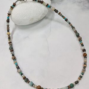 שרשרת אבני חן ים