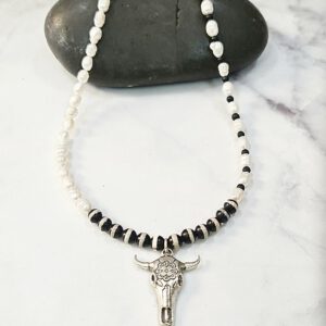 שרשרת Black & White שור