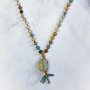 שרשרת מאלה אמזונייט