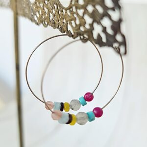 עגילי כסף יסמין